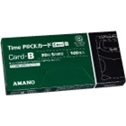 タイムカード TimeP@CKカード（6欄印字）B