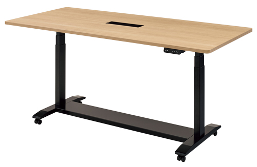 電動昇降ミーティングテーブル