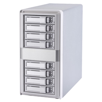 SATA III HDD8台搭載可能、SAS to SAS 12Gb/s 外付型JBOD ケース　Expander対応