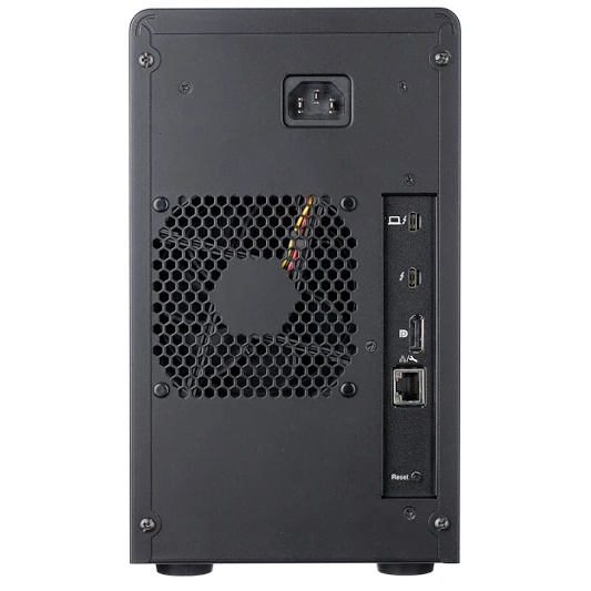 SAS/SATA対応 6ベイ外付RAIDユニット Thunderblot5＆USB3.2 Gen2接続 Expander機能対応