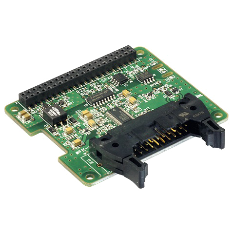 Raspberry Pi SPI 絶縁型アナログ入力ボード MILモデル