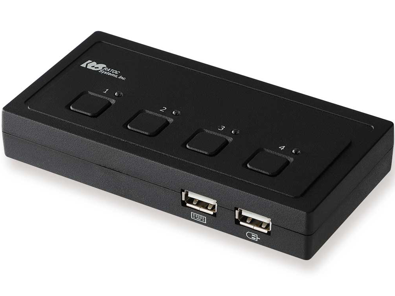 VGAパソコン切替器（4台用）