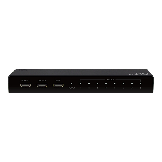 4K60Hz 1入力8出力 HDMI分配器
