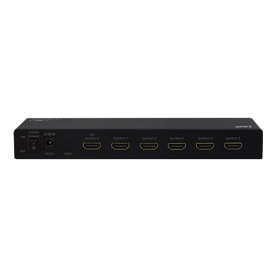 4K60Hz 1入力8出力 HDMI分配器