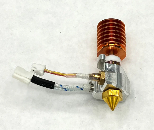 Raise3D HS/HUK3シリーズ専用ノズルヒーター(0.4mmノズル付き)