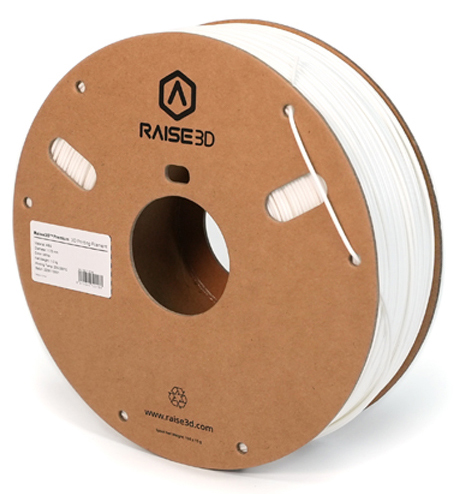 Raise3D 純正プレミアムABSフィラメント（白）（1000g）