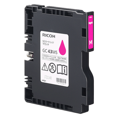 RICOH SGカートリッジ マゼンタ GC 43MS