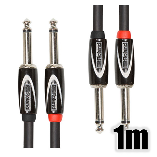 オーディオケーブル/1m/TSフォン×2-TSフォン×2