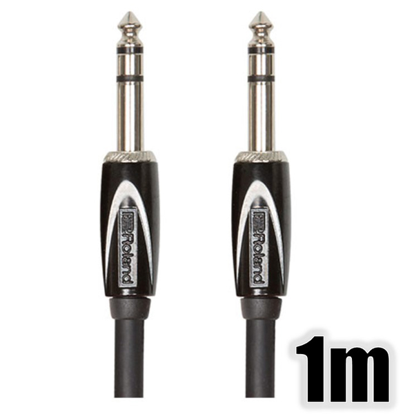 オーディオケーブル/1m/TRSフォン-TRSフォン