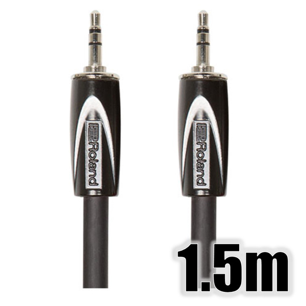オーディオケーブル/1.5m/3.5mmステレオ・ミニ-3.5mmステレオ・ミニ