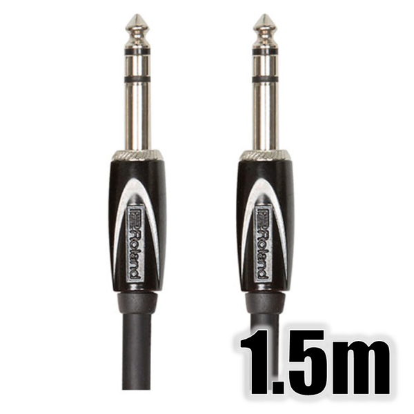 オーディオケーブル/1.5m/TRSフォン-TRSフォン
