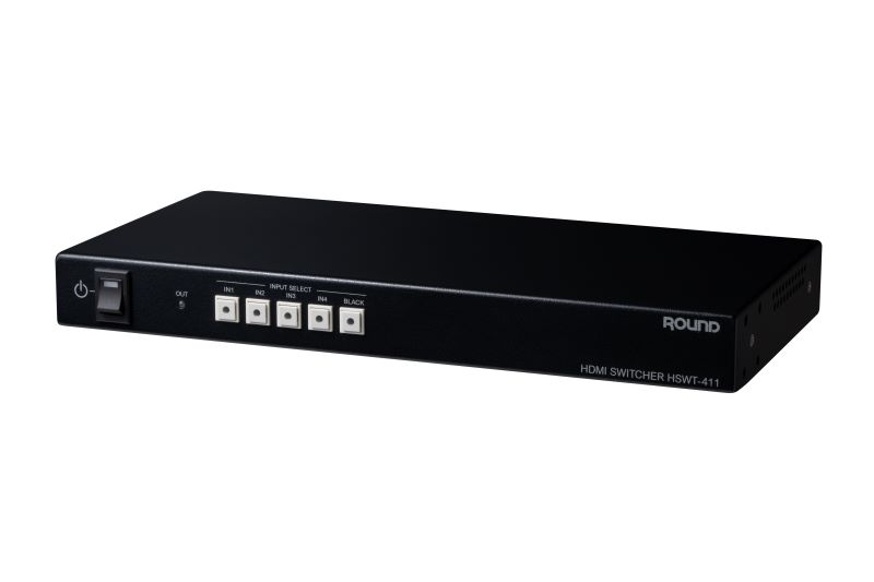 HDMI 4chセレクター（4入力1出力、業務用、外部制御対応）