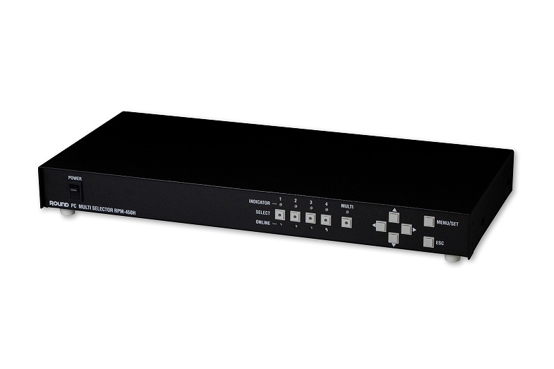 KVMスイッチ（マルチ画面表示機能・FULLHD対応・4入力）