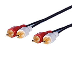 AUDIOピンケーブル 1.5m RCAピン×2-RCAピン×2
