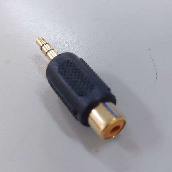 ステレオミニプラグ RCA変換アダプタ