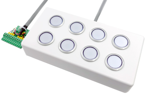 スイッチボックスx8 （白）