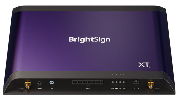 4Kデジタルサイネージプレーヤー BrightSign XT245W （WiFi内蔵モデル）