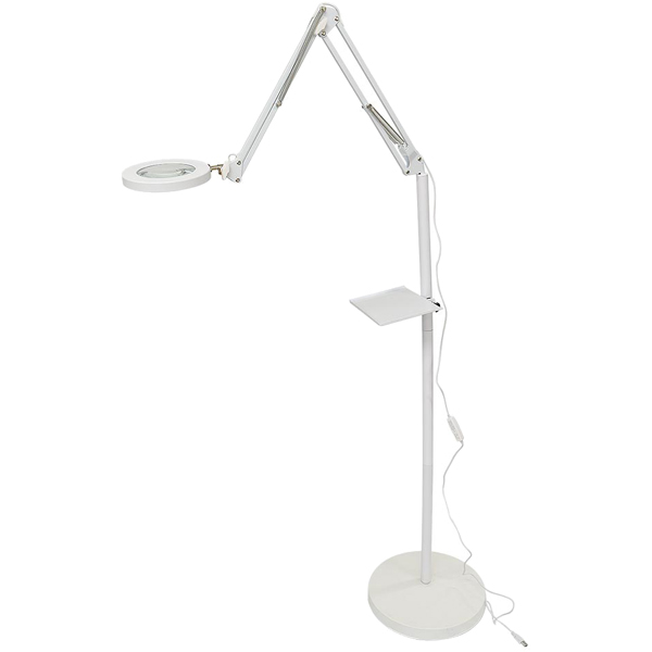 USBで使えるLEDライト付ロングスタンドルーペ