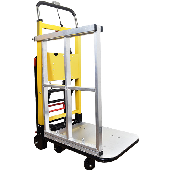 建具、畳、建材用アタッチメント付き電動階段のぼれる台車