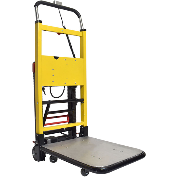 建具、畳、建材用アタッチメント付き電動階段のぼれる台車