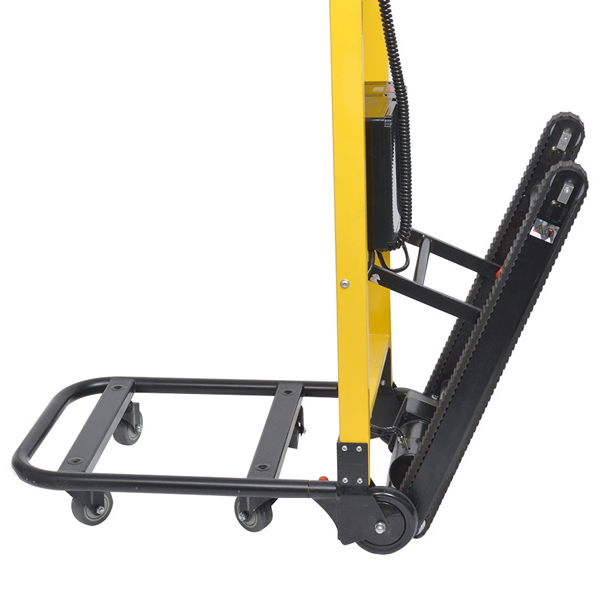 建具、畳、建材用アタッチメント付き電動階段のぼれる台車