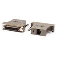 RJ45 (F) から DB25 (F) シリアルアダプター