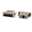 RJ45 (F) から DB25 (M) シリアルアダプター