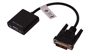 DVI-D ビデオ出力ポート用DVI-D VGA変換アダプター