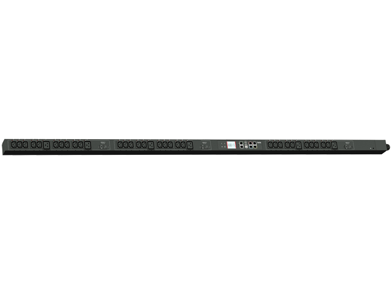 iPDU 三相 AC200V 30A 入力プラグ：NEMA L21-30P アウトレット：IEC60320 C13 (30) IEC60320 C19 (6) 8.6kVA 0Uタイプ
