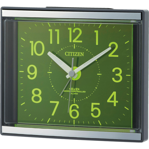 シチズン 電波時計 目覚まし時計 電子音アラーム ライト付き ジールR434