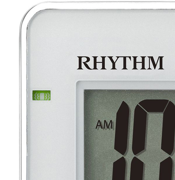 画面左にあるスイッチでアラームを電子音と振動モードに切り替えることができます。