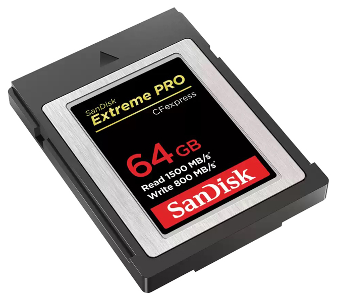 SanDisk エクストリーム プロ CFexpress Type B カード 64GB