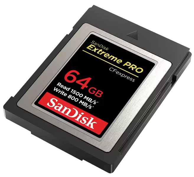 SanDisk エクストリーム プロ CFexpress Type B カード 64GB