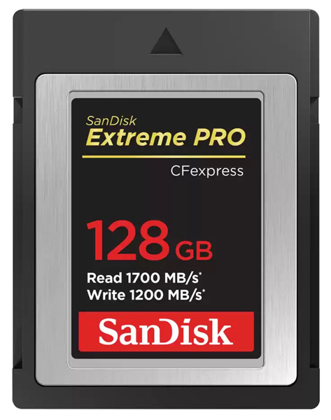 SanDisk エクストリーム プロ CFexpress Type B カード 128GB