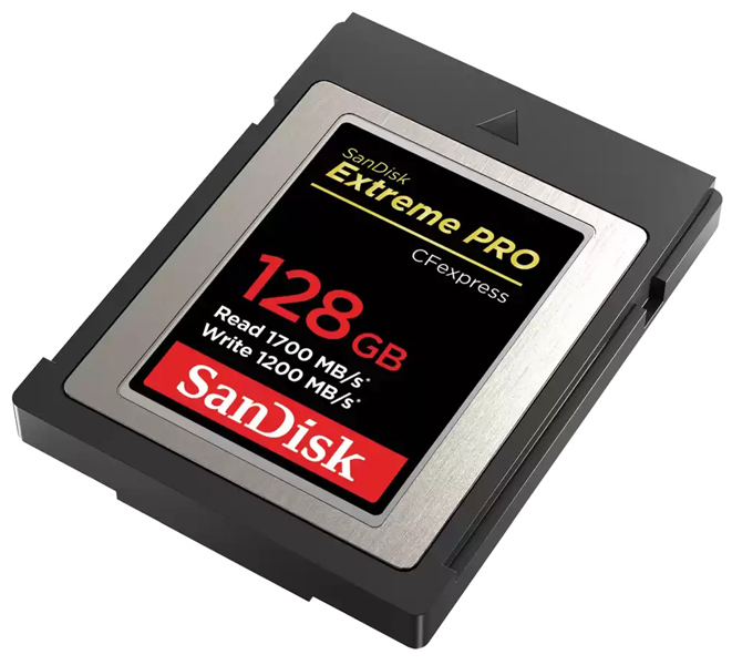 SanDisk エクストリーム プロ CFexpress Type B カード 128GB