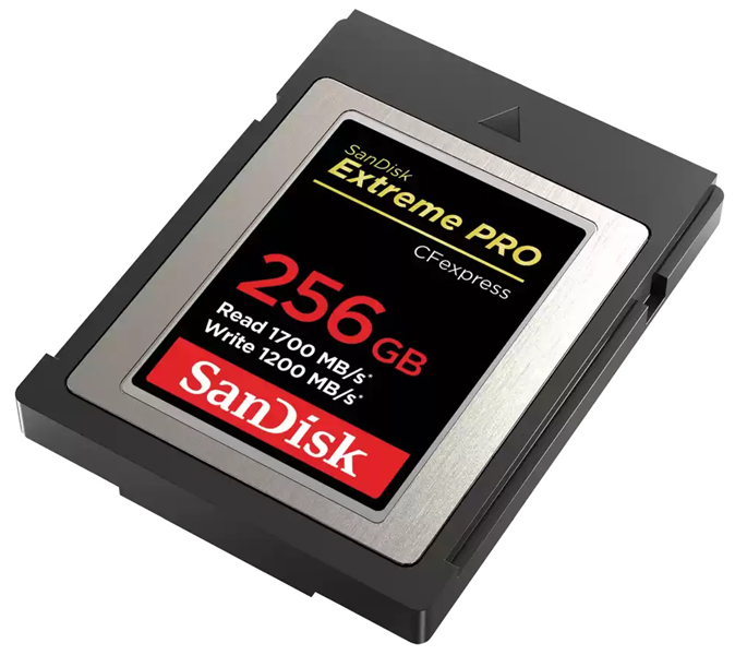 SanDisk エクストリーム プロ CFexpress Type B カード 256GB