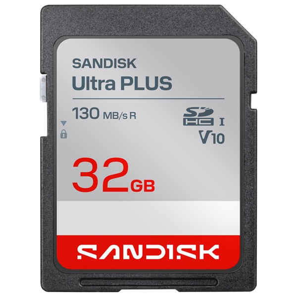 SANDISK Ultra PLUS SDカード 32GB