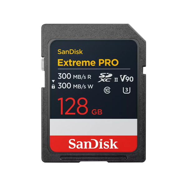 SanDisk ExtremePro SDXC UHS-IIカード 128GB