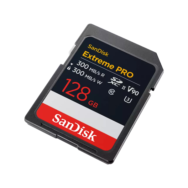 SanDisk ExtremePro SDXC UHS-IIカード 128GB