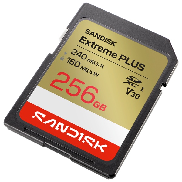 SANDISK Extreme PLUS SDカード 256GB