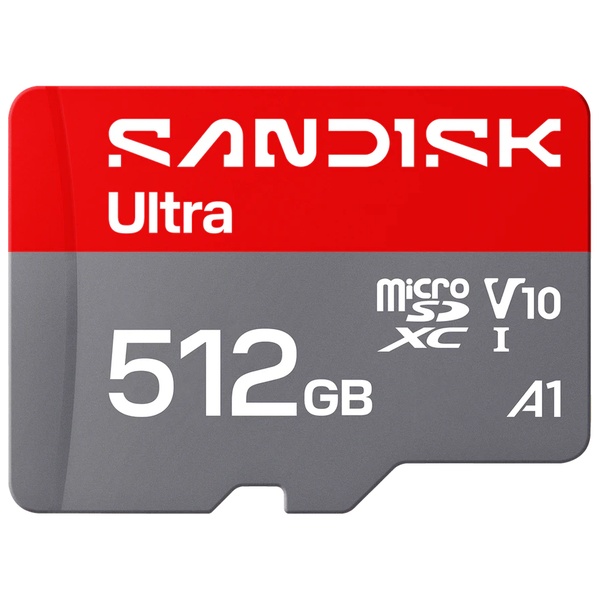 SANDISK Ultra microSD UHS-Iカード 512GB