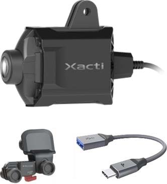 【Buddycom専用品】頭部装着型 ウェアラブルカメラ3点セット(Android)