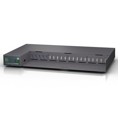 dongleserver ProMAX USBドングルサーバ USB3.0×5 USB2.0×15 Gigabit LAN×2 冗長電源対応 ネットワーク経由ライセンスドングル共有機器
