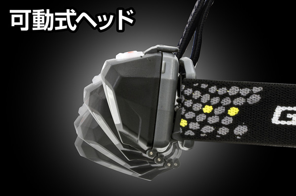 コンブレーカー COB+Redヘッドライト
