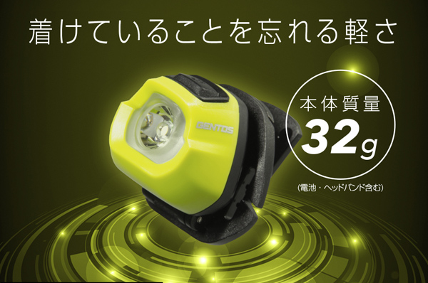 2WAYコンパクトヘッドライト イエロー