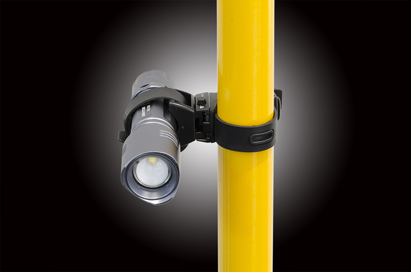 フラッシュライト用ブラケット (自転車装着用)