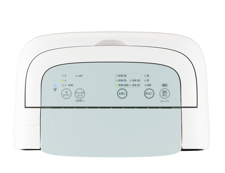 プラズマクラスターコンプレッサー方式衣類乾燥除湿機 ホワイト系