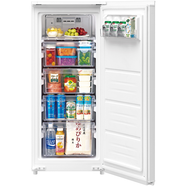 冷凍庫 ファン式 スノーホワイト