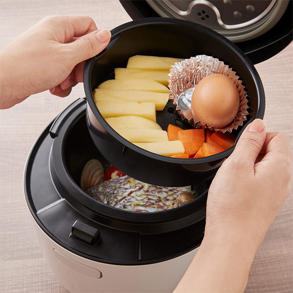 水なし自動調理鍋 ヘルシオホットクック 1L ブラック系