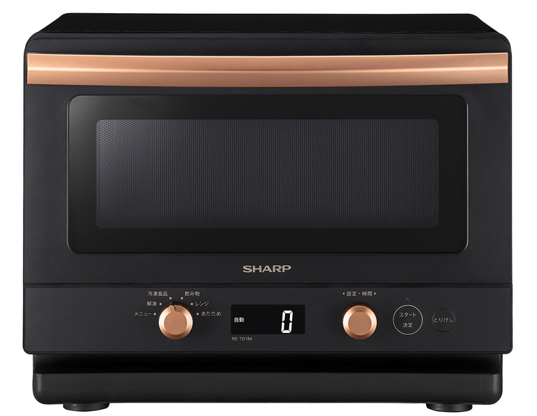 単機能レンジ 18L ワイドフラットタイプ ブラック系